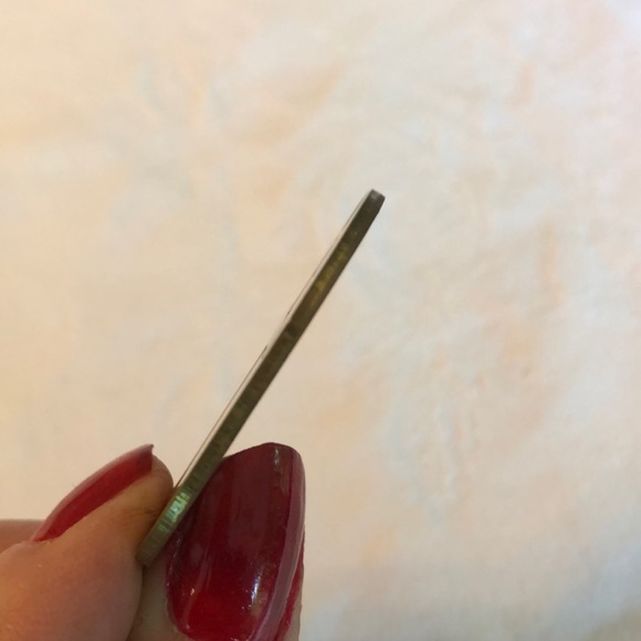 Antique Bronze and copper cross pendant 1.5”by 1”  Both sides identical! - Picture 7 of 7